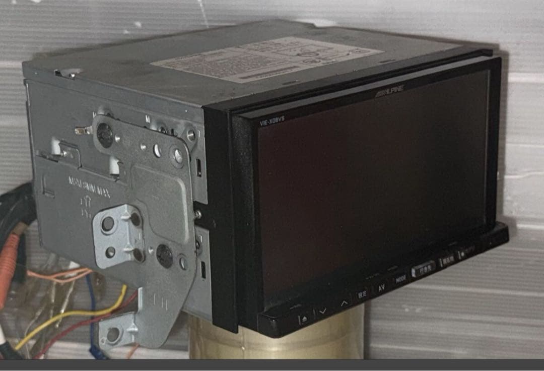 ALPINE VIE-X08VS HDDナビ フルセグ Bluetooth