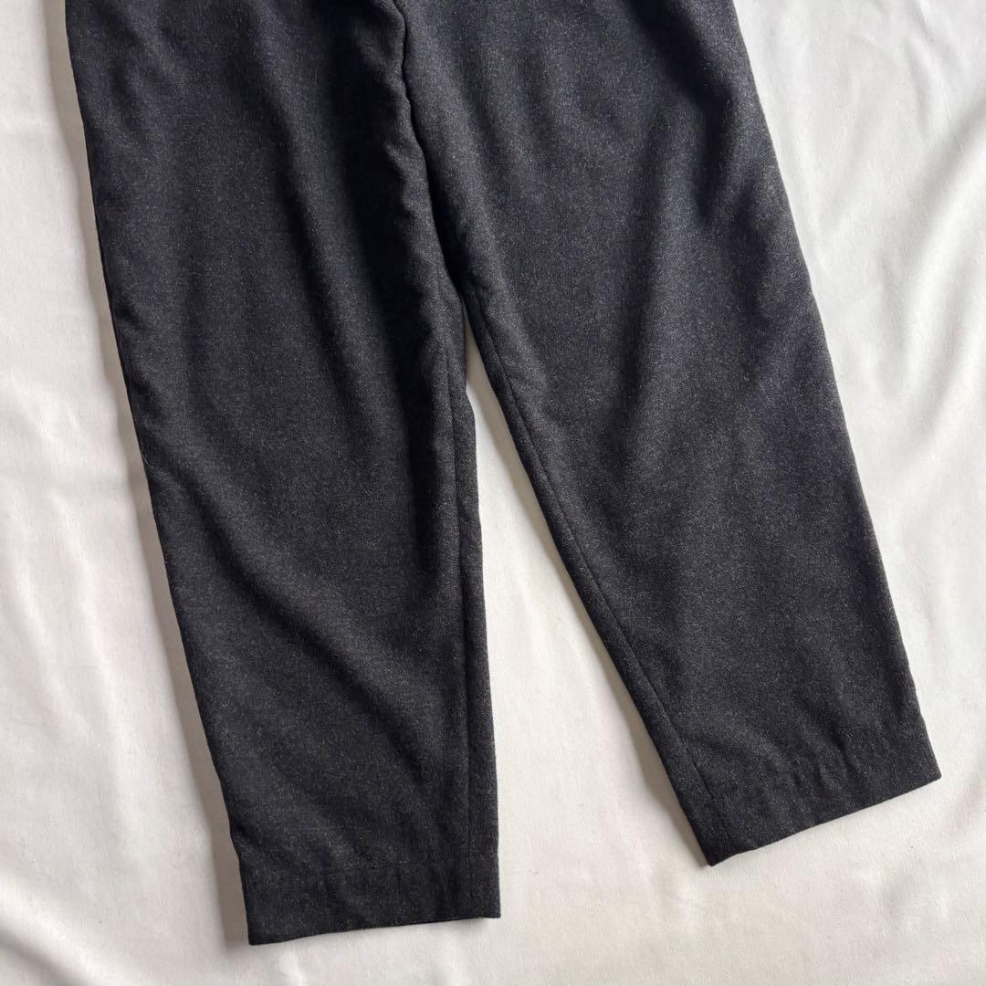 パンツ Dulcamara asymmetry pocket wool slacks