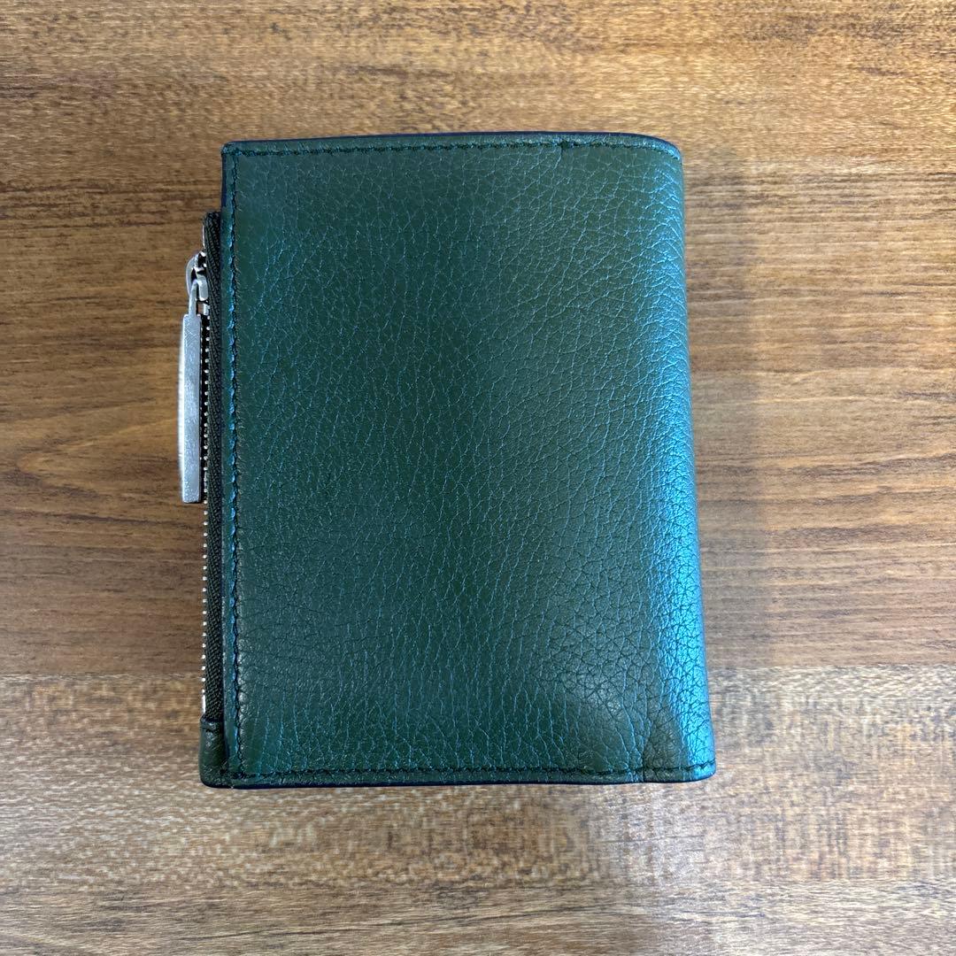 【美品】GUCCI 日本限定モデル 二つ折り財布 オリーブグリーン