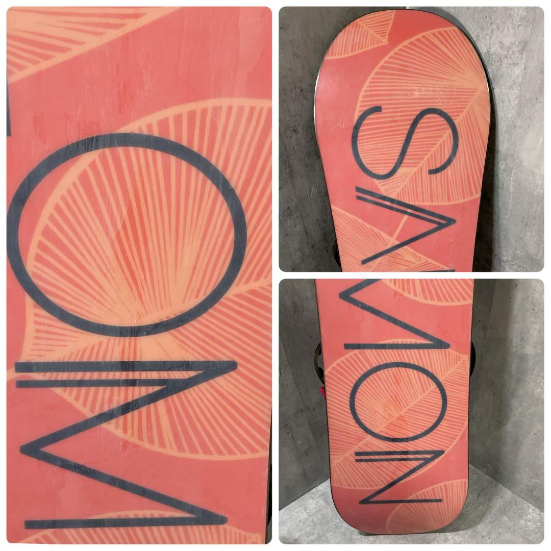 サロモン SUBJECT 135cm スノーボード3点セット レディース 初心者