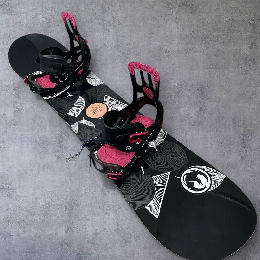 サロモン SUBJECT 135cm スノーボード3点セット レディース 初心者