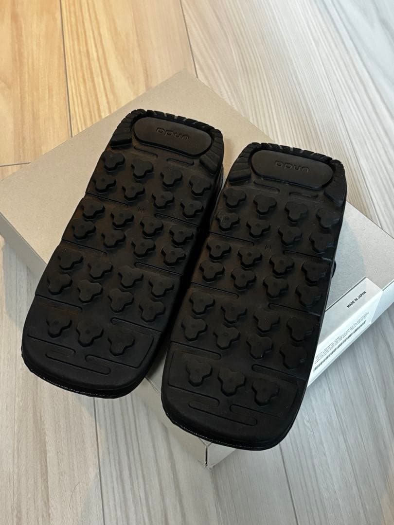 【goyemon】雪駄×スニーカーunda SUMI 2025最新 Mサイズ