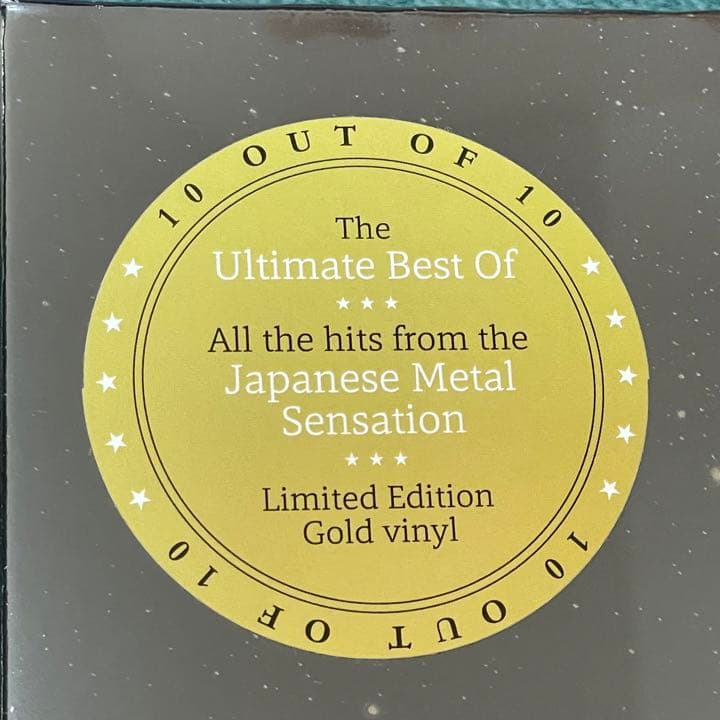 1000枚限定LP 10 BABYL YEARS GOLD VINYL