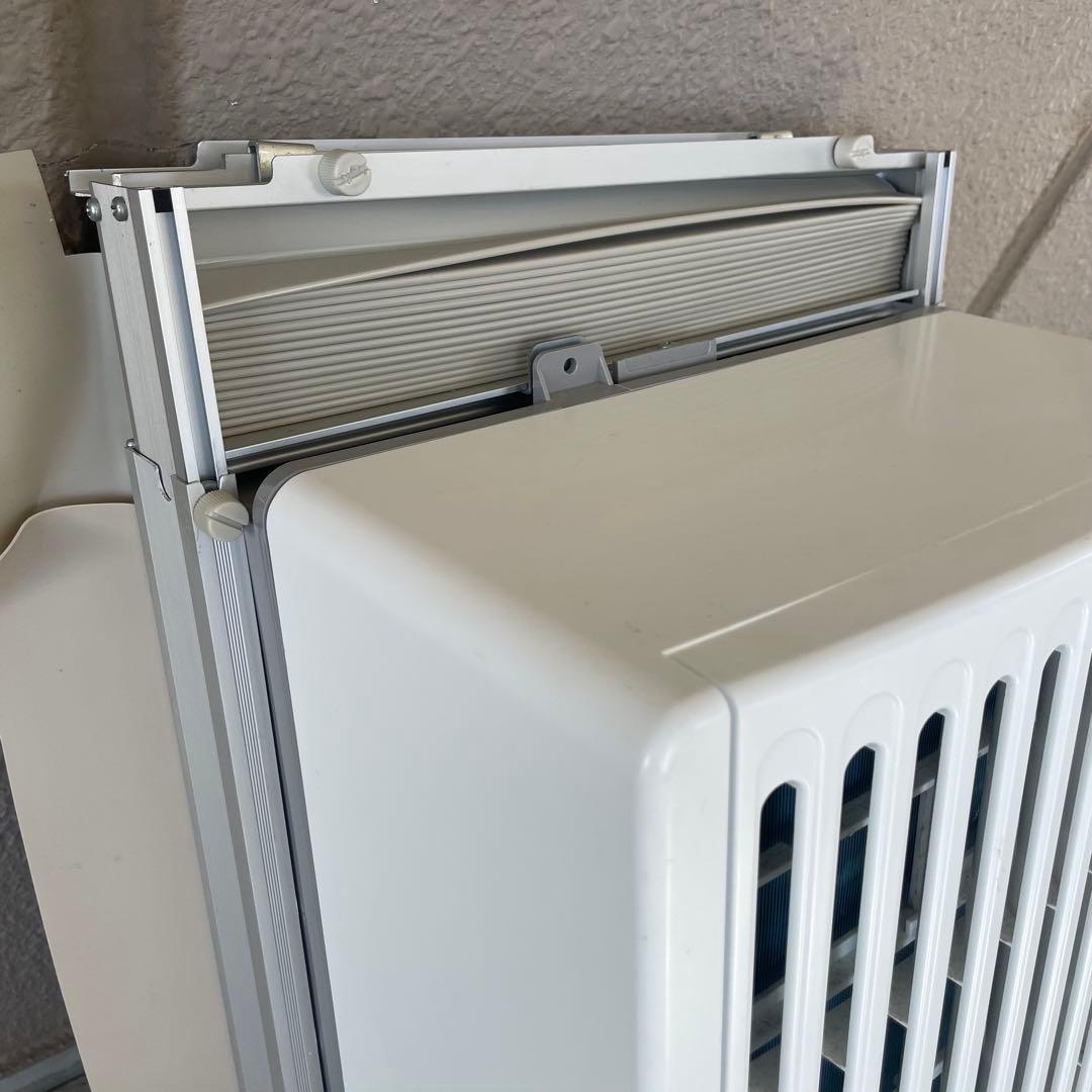 ハイアール　窓用エアコン　JA-16AW リモコン　窓ロック　窓枠付き！