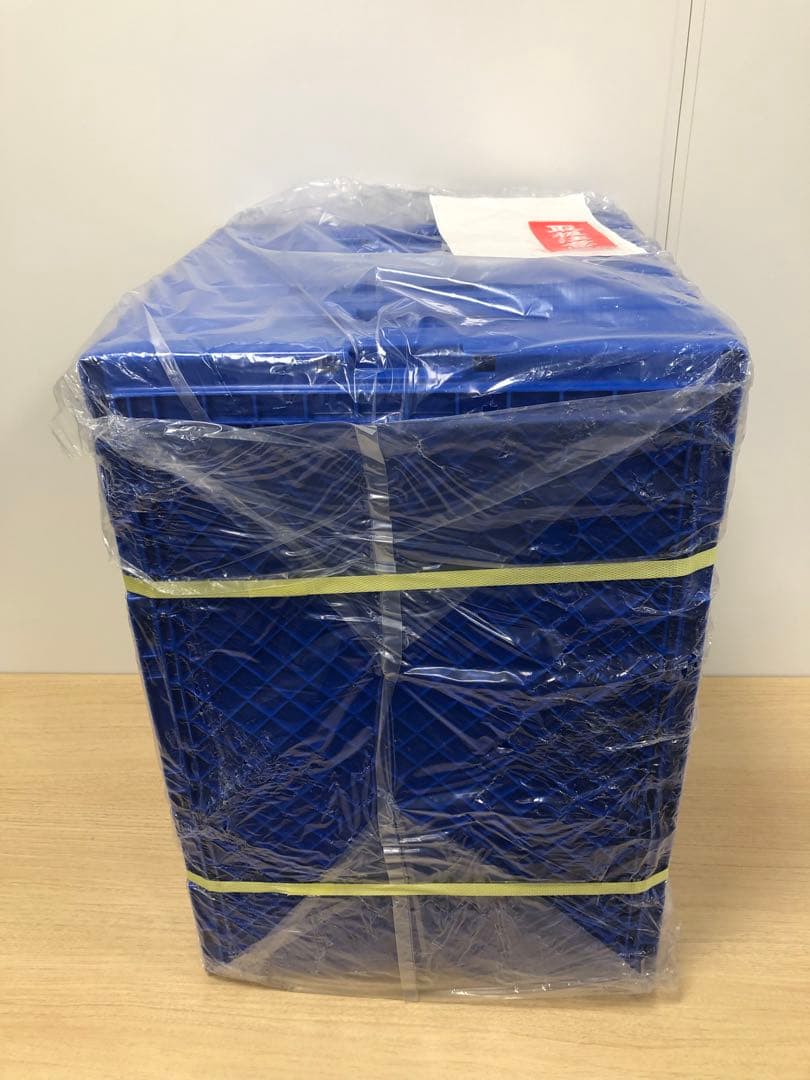 10個セットTRUSCO α折りたたみコンテナ CR-S50N-BT 50L ②