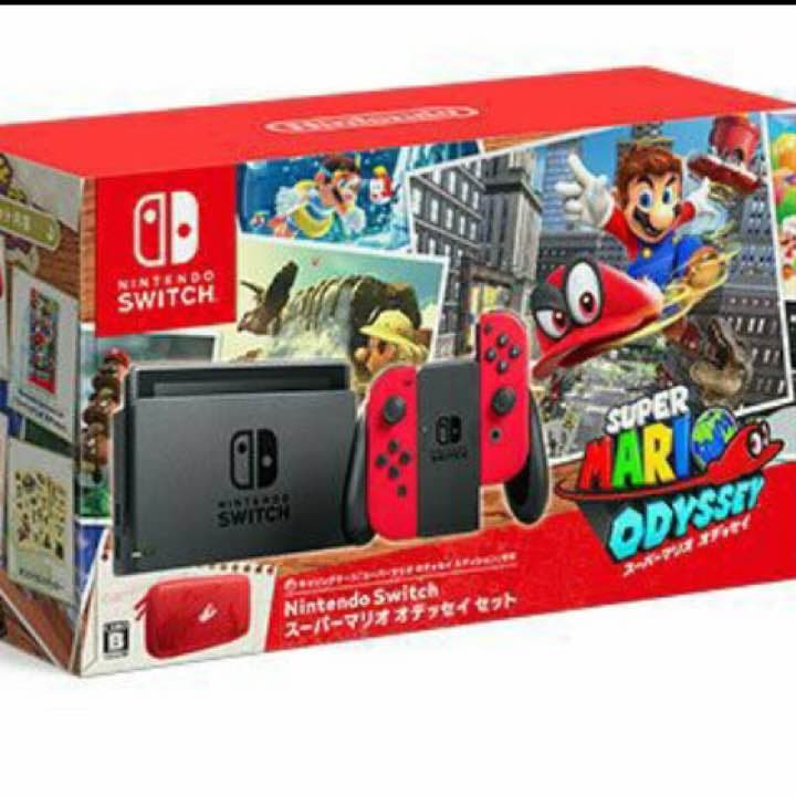 ラッピング可能！ニンテンドースイッチ スーパーマリオ オデッセイセット
