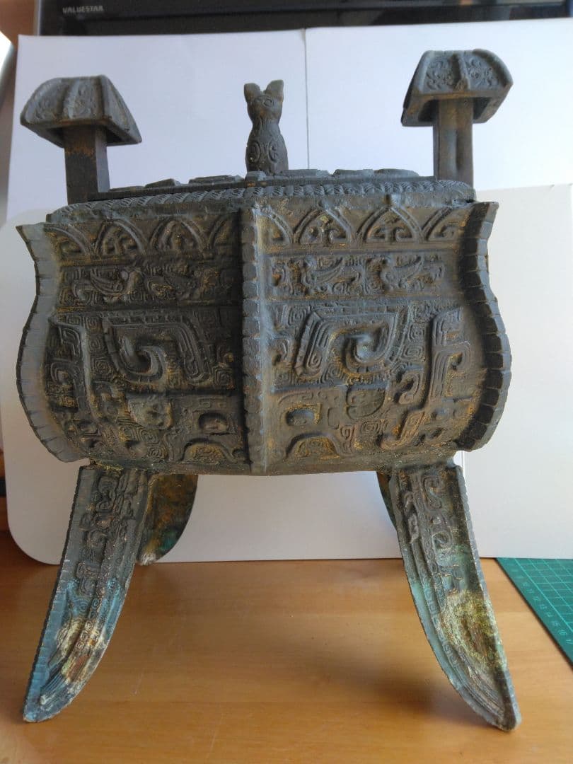 KISHIRA　中国古代青銅噐　レプリカ