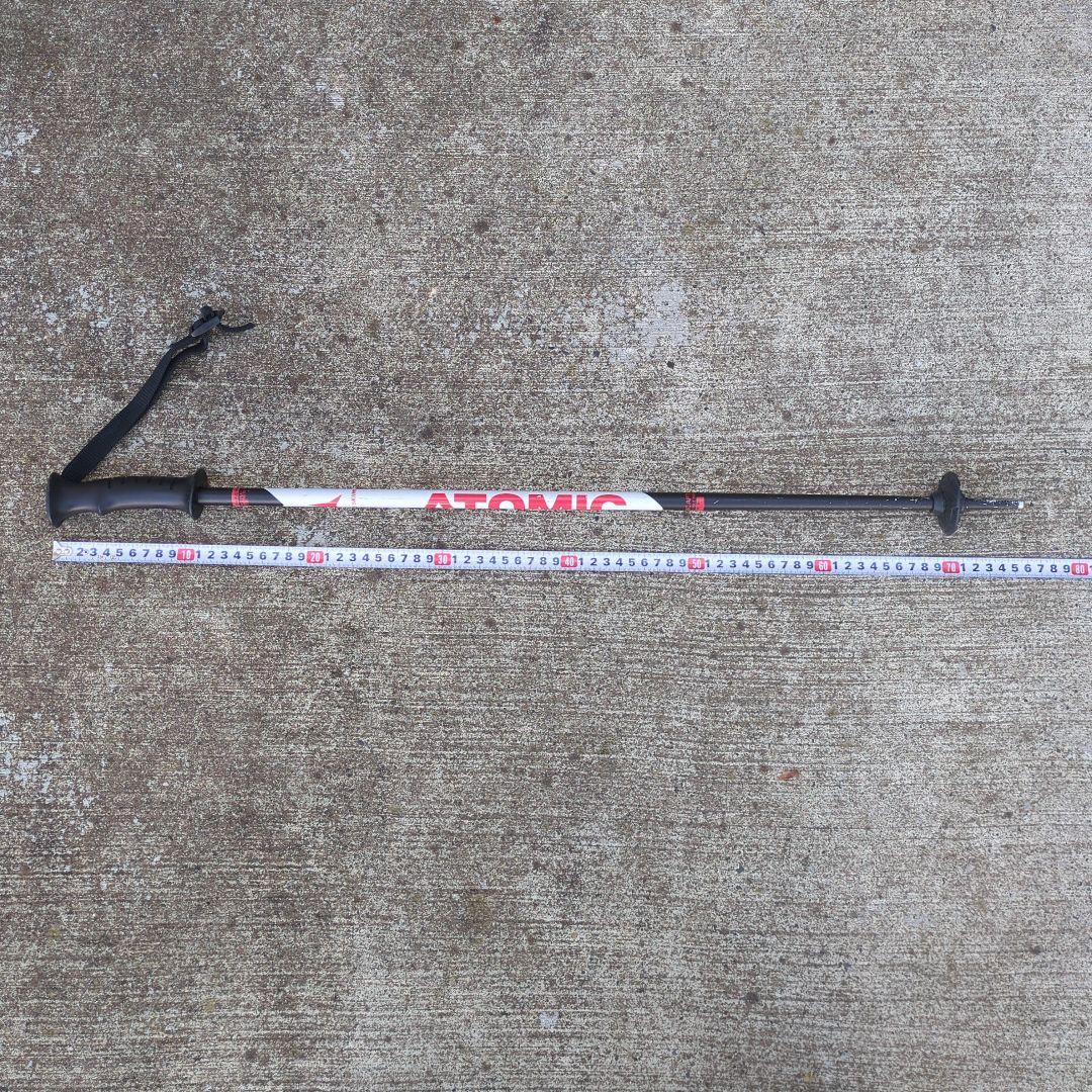 ATOMIC ジュニア スキー板100cm ポール75cm セット