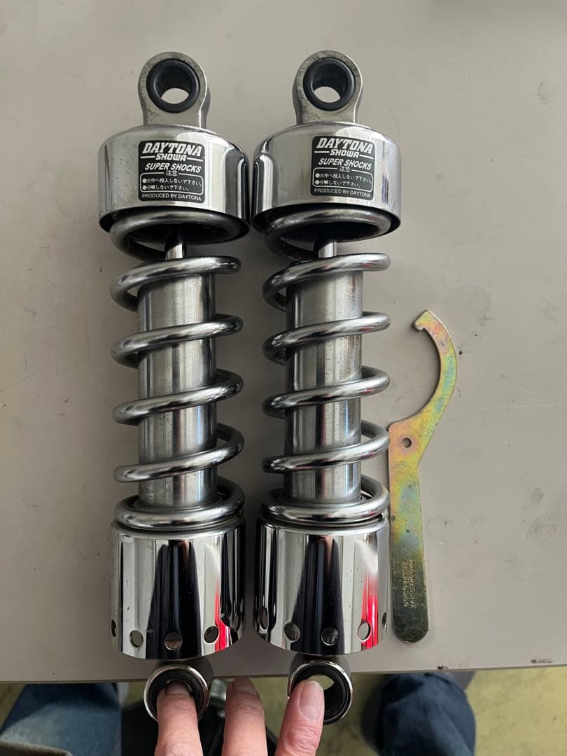 DAYTONA 280 ダウンサス　SR400、シャドウ400などに