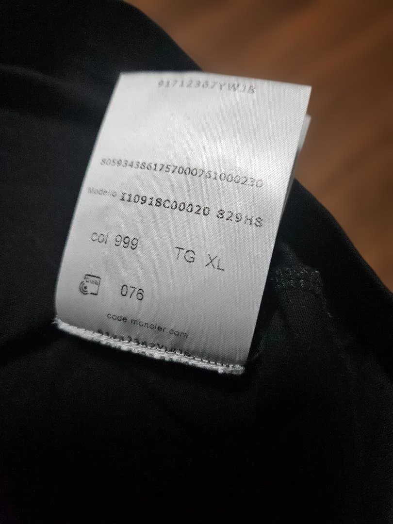 トリトンモンクレール 黒 TシャツsizeXL