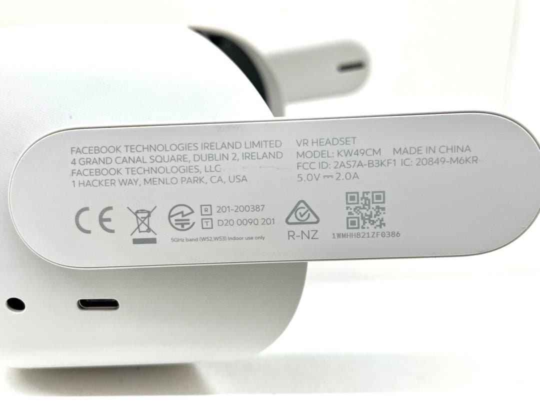  Quest 2 256GB 付属品欠品