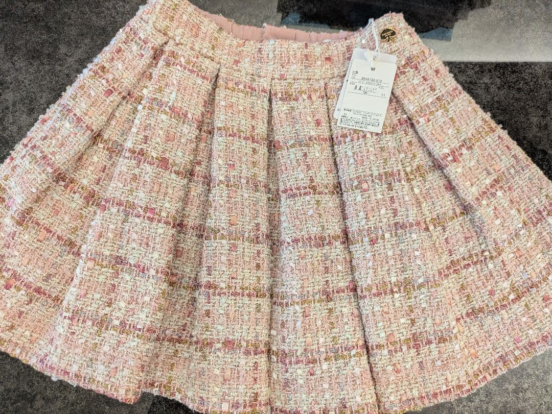 美品❉ ケイトスペード kate spade ツイードセットアップ 女の子120