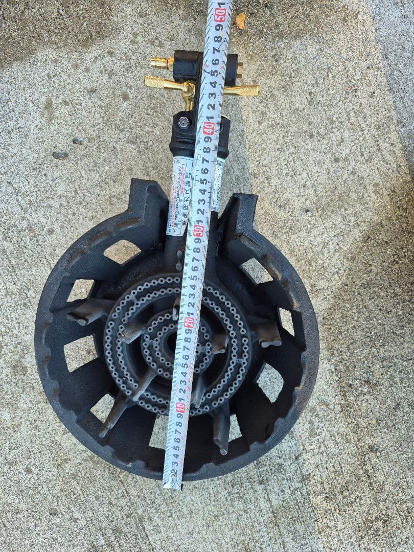 業務用　鋳物コンロ　LPガス