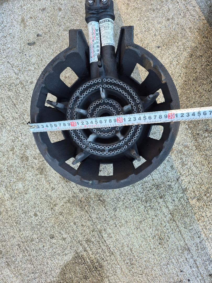 業務用　鋳物コンロ　LPガス