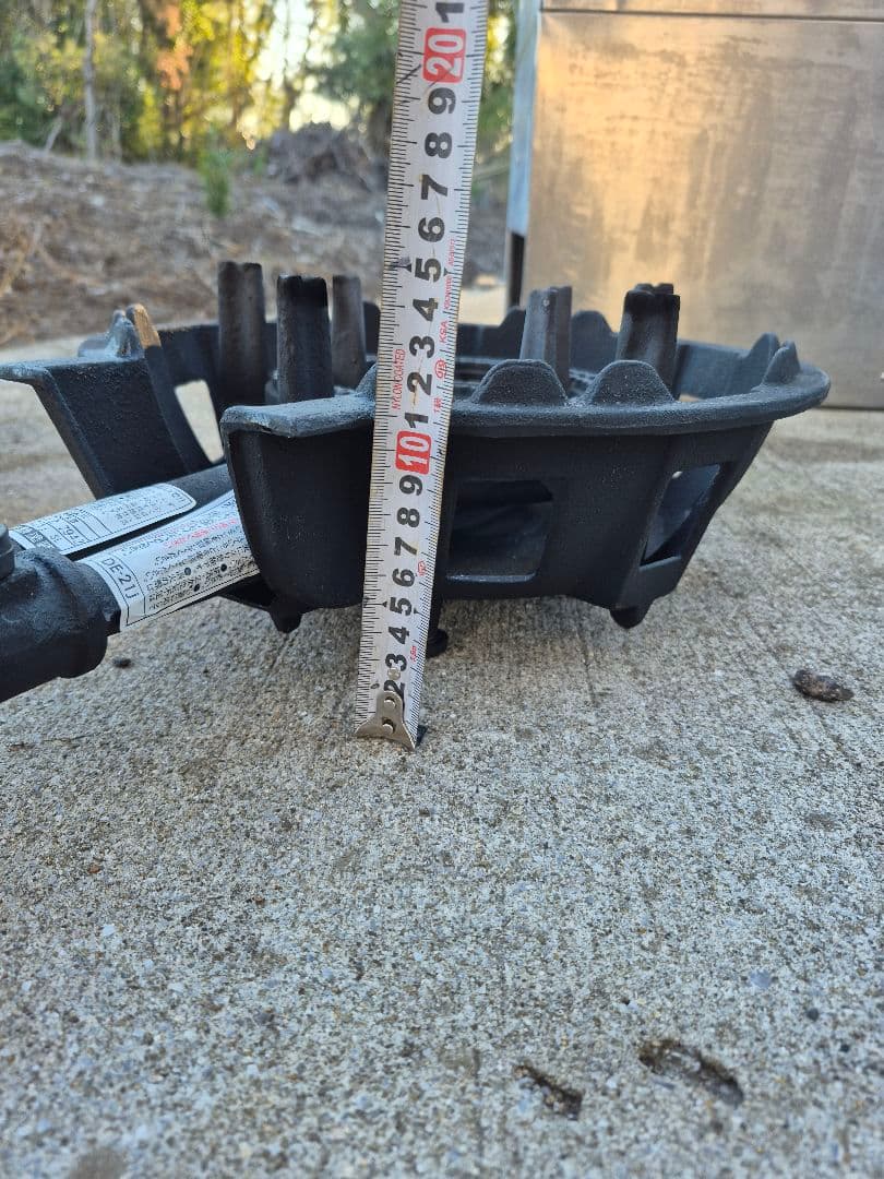 業務用　鋳物コンロ　LPガス