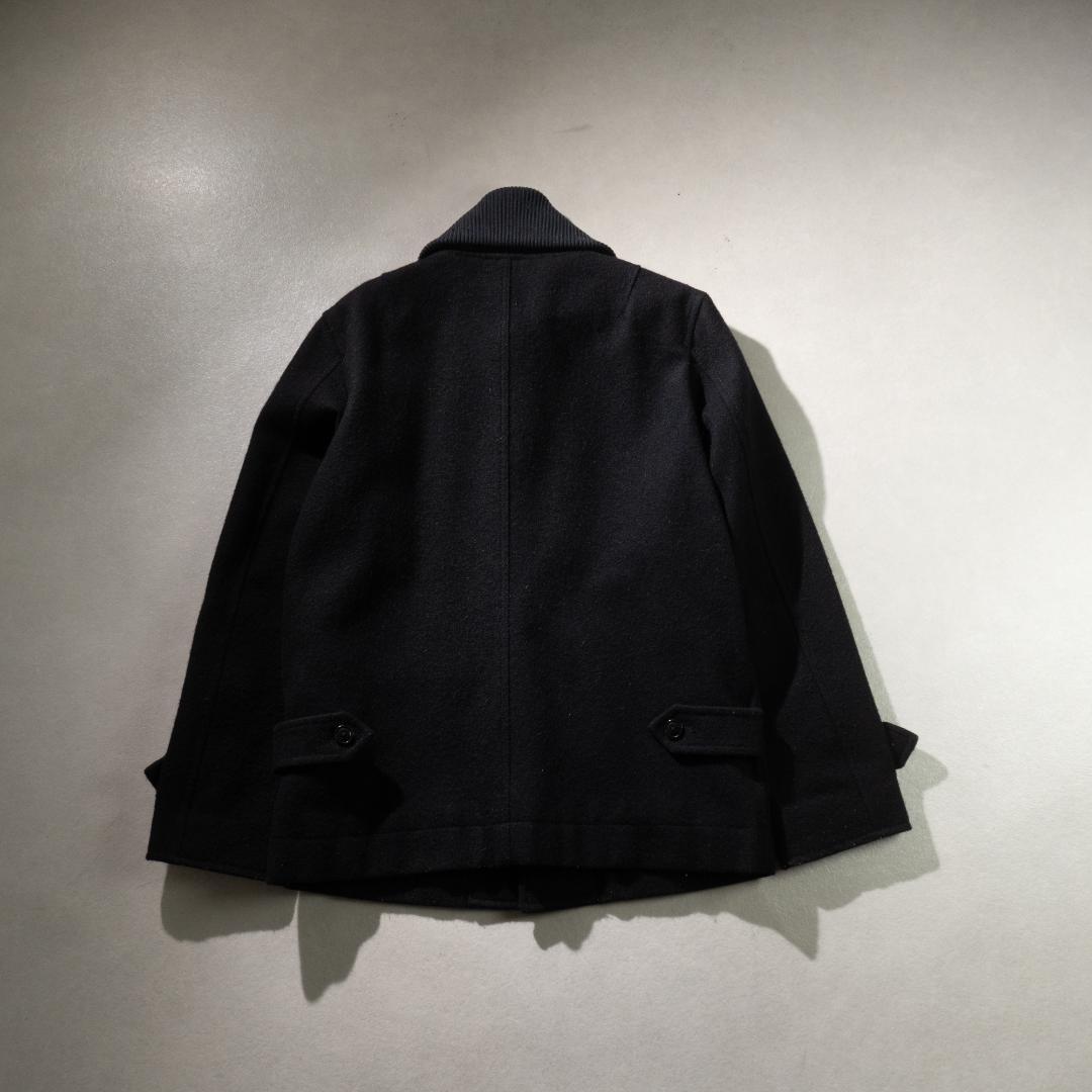 Jackman メルトンジャケット ドンキーコート ブラック/CZ198