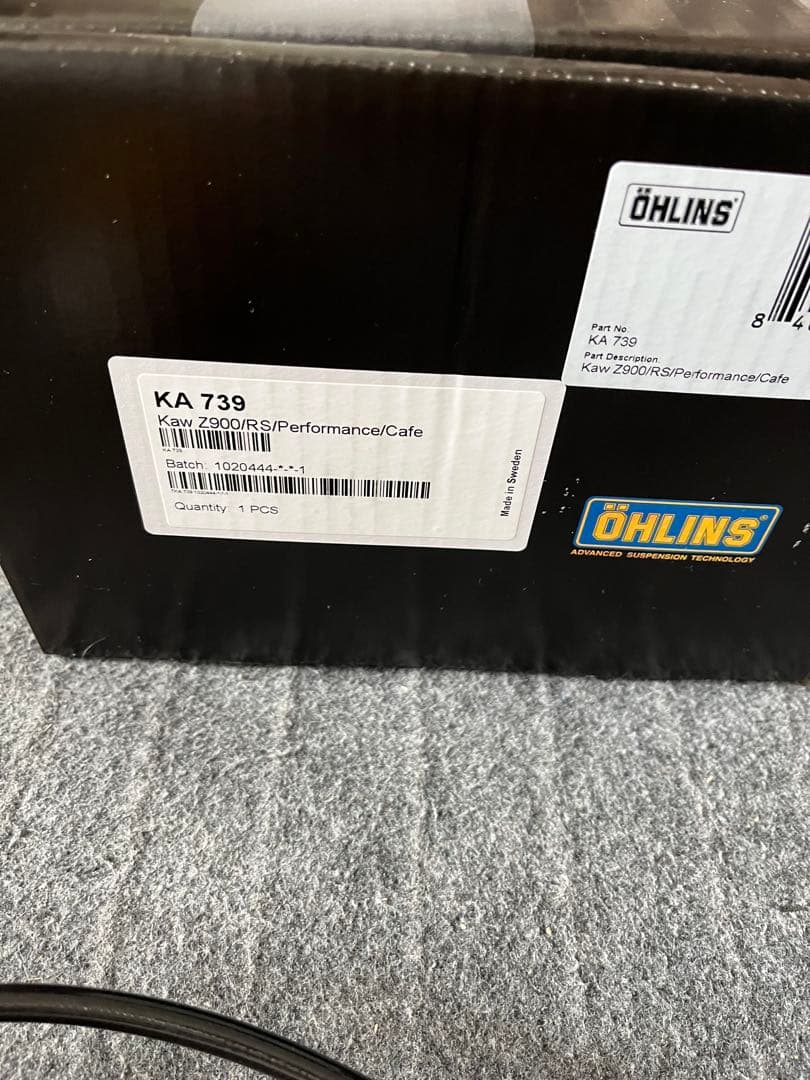 Z900RS cafe用OHLINS KA739リアショック