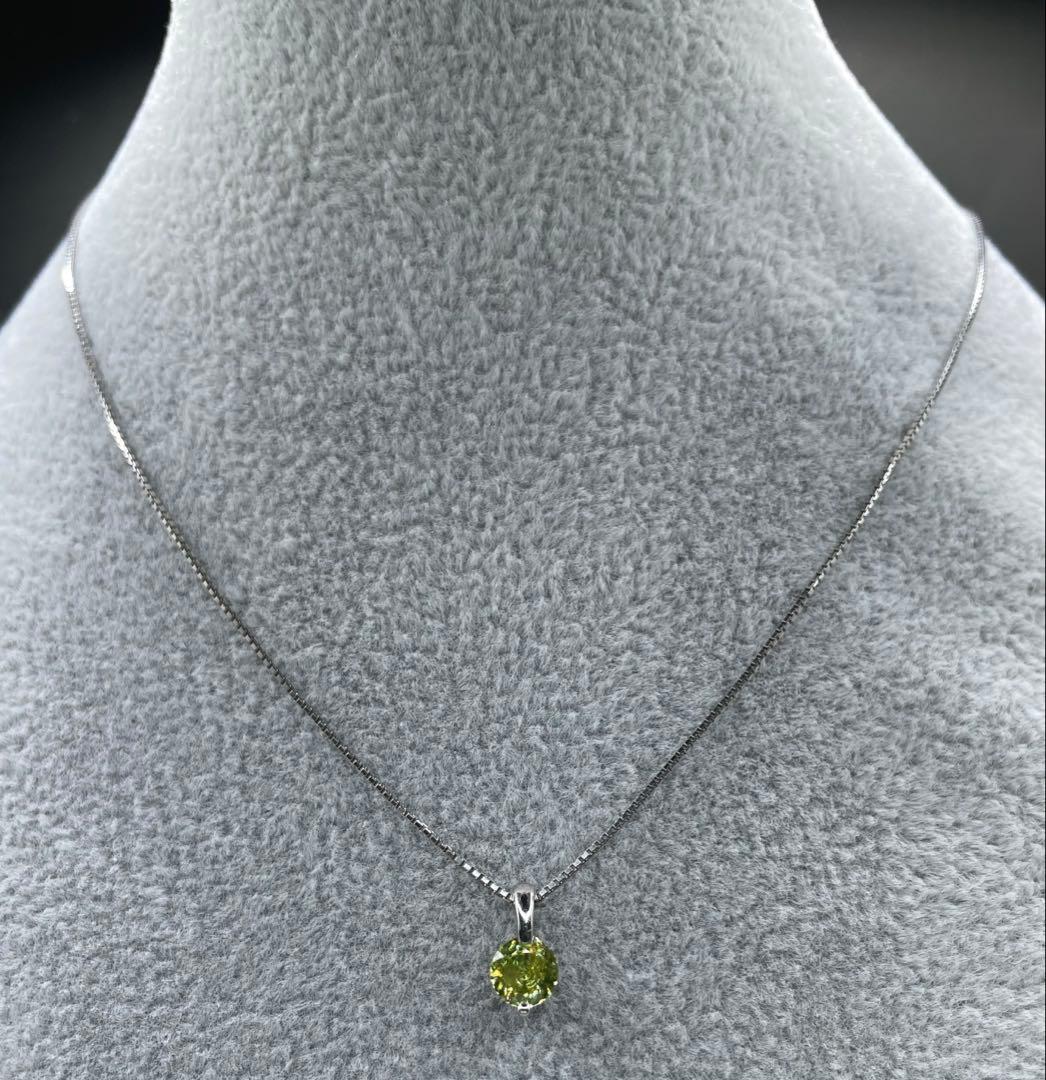 専用JA97★高級 スフェーン0.7ct 純プラチナ ペンダントヘッド 鑑付