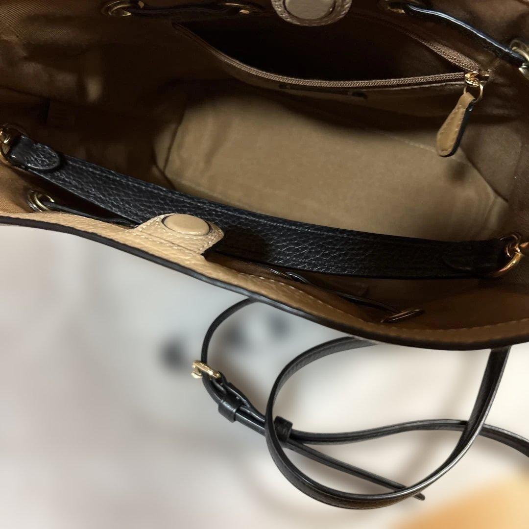 ✨明日までの最終お値下げ✨COACHベージュ レザー ショルダーバッグ 2way