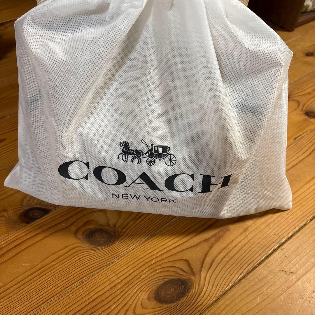 ✨明日までの最終お値下げ✨COACHベージュ レザー ショルダーバッグ 2way