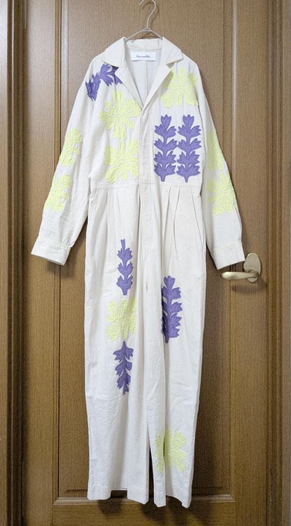 サラマリカ フラワー パッチワーク オールインワン