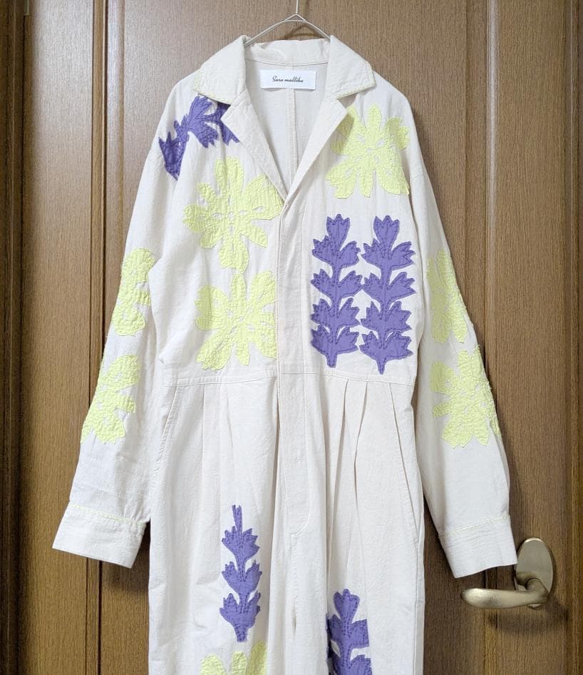 サラマリカ フラワー パッチワーク オールインワン