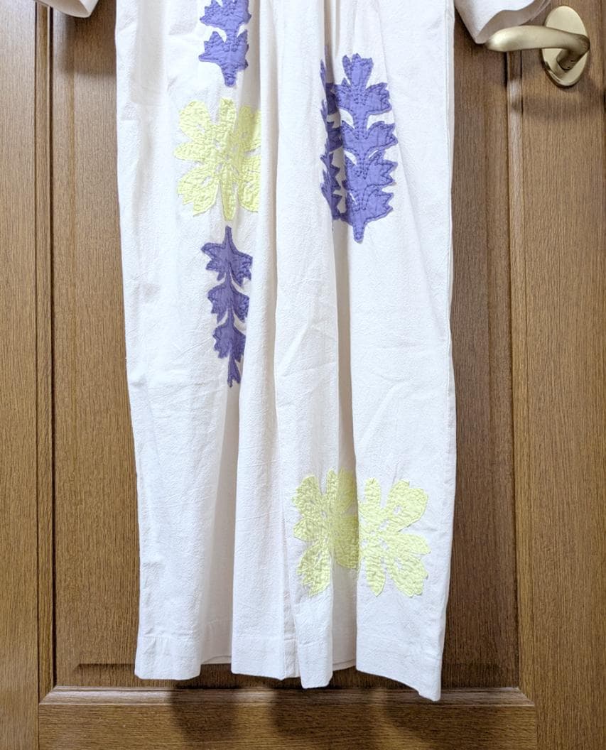 サラマリカ フラワー パッチワーク オールインワン