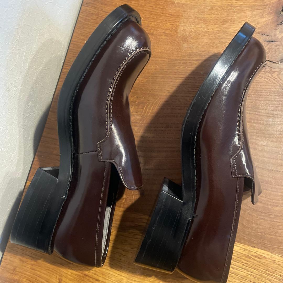 ヴィンテージ 久我浩二 コージクガ ダークブラウン ローファー