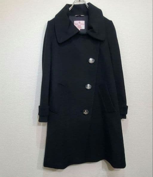 VivienneWestwood 黒 コート サイズ2 Mサイズ オーヴ