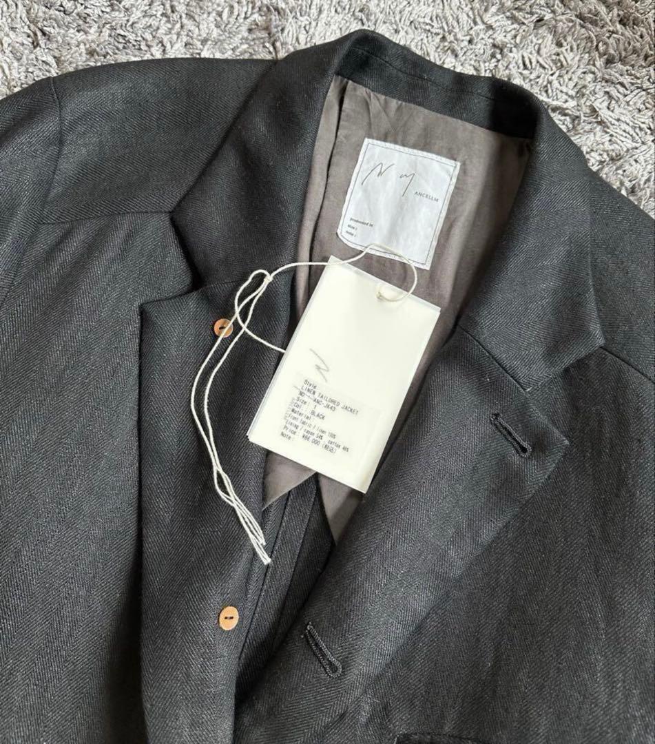 【試着のみ】25SS ANCELLM LINEN TAILORED JACKET