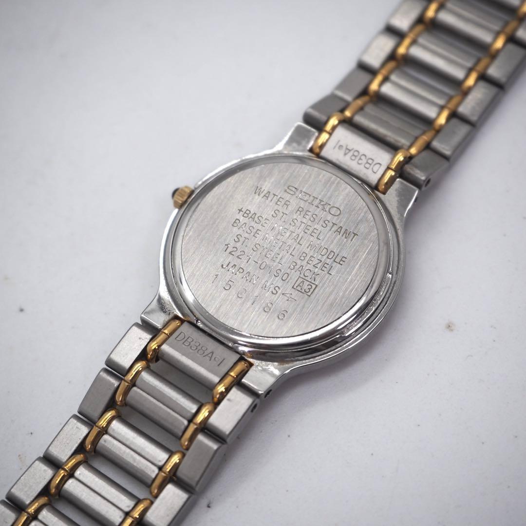 専用273 稼働 SEIKO 時計　エクセリーヌ レディース コンビ ゴールド