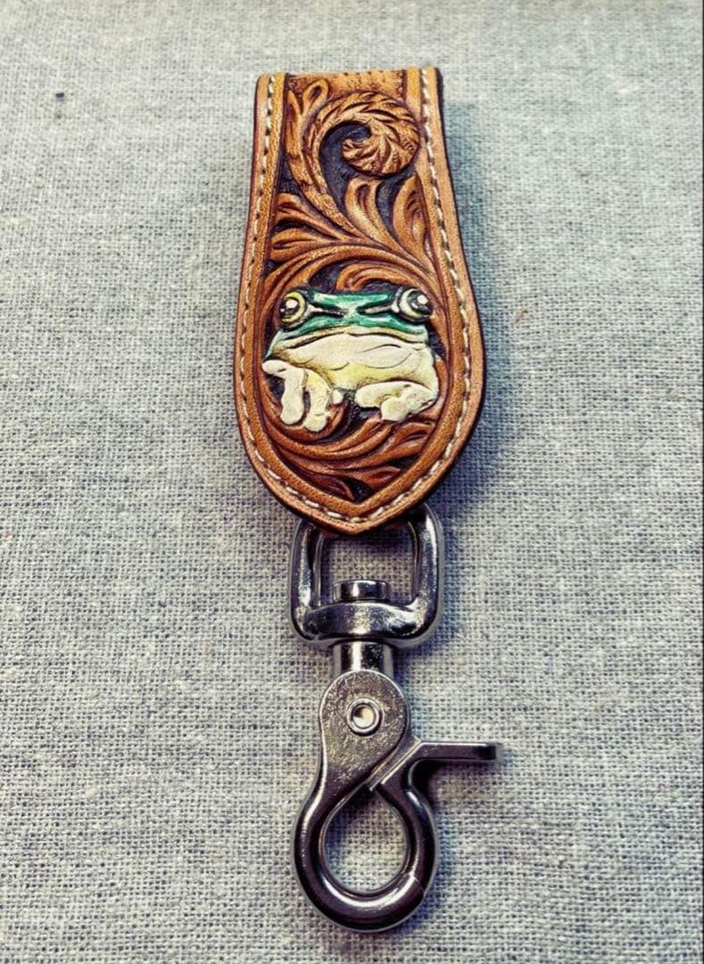 みう様オーダー　レザーカービング 2点