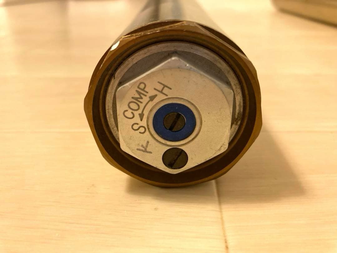 jz　CR125R SHOWA 倒立サスペンションフォーク