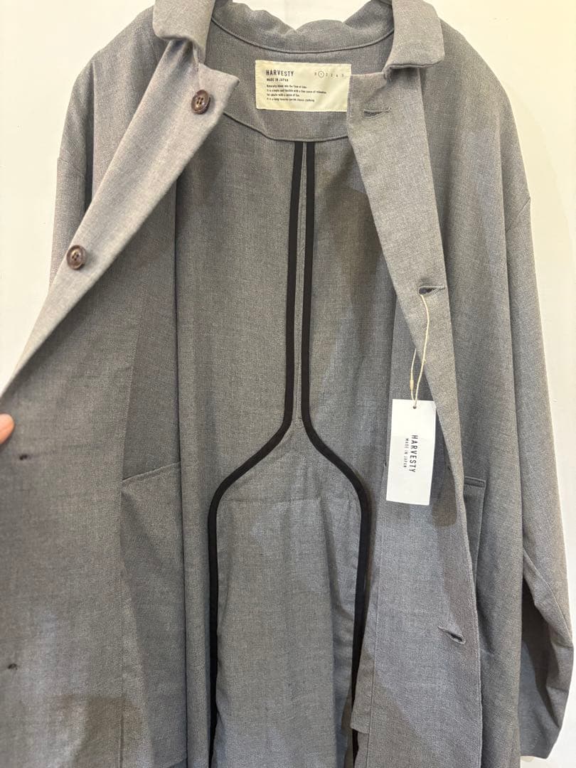 専用ページHARVESTY ハーベスティ　T/RオーバーコートA32218