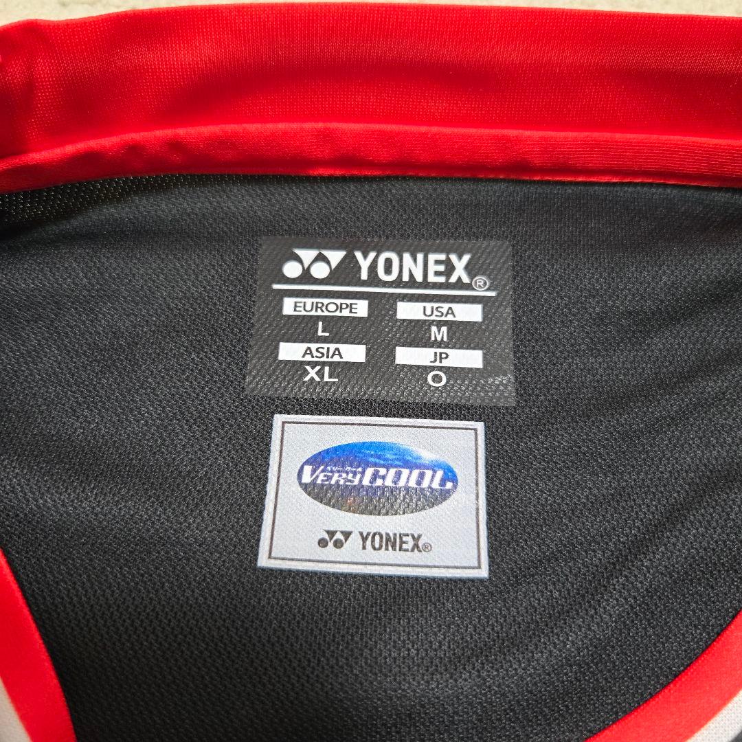 【XL】桃田賢斗 ユニフォーム NTT YONEX 日本代表 ゲームシャツ