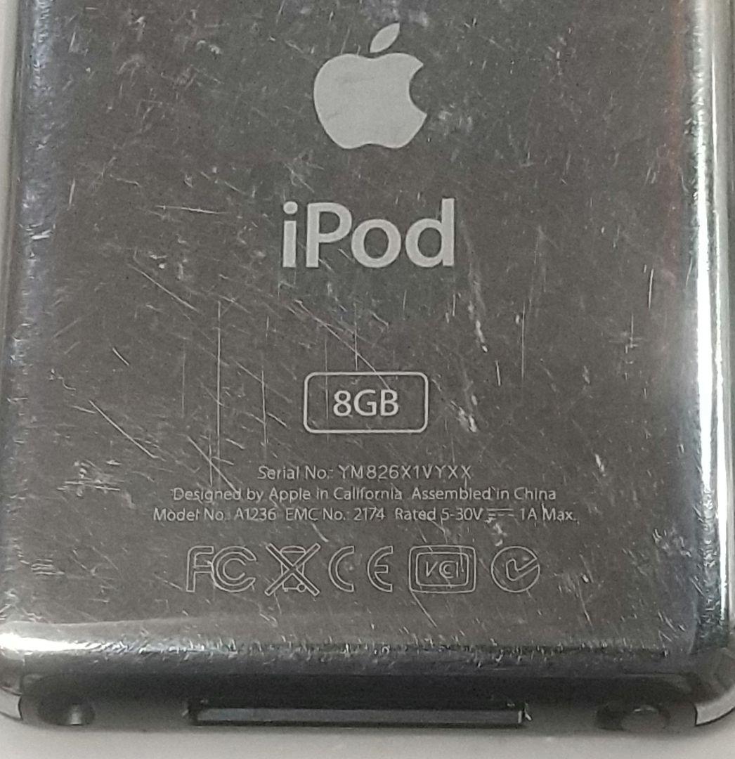 iPod nano 第3世代 8gb「動作確認済み」