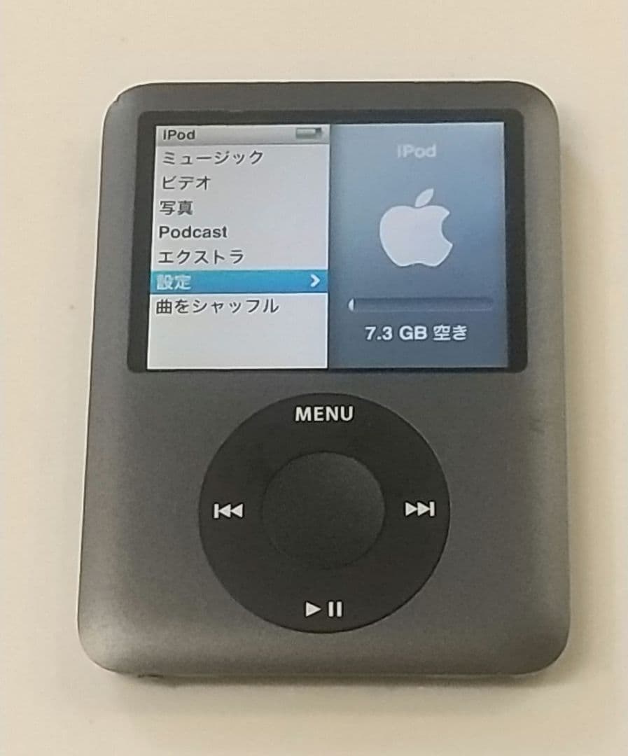 iPod nano 第3世代 8gb「動作確認済み」