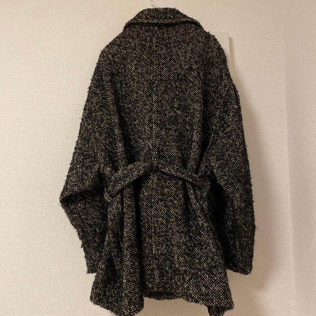【CLANE】MIX LOOP TWEED BOX COAT 1