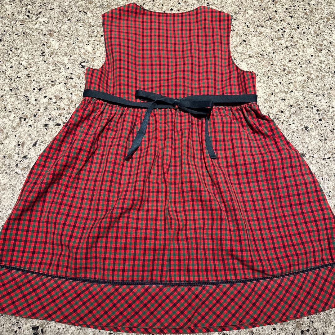 Moe　familiar ノースリーブワンピース 100cm