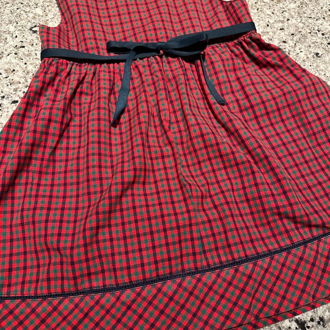 Moe　familiar ノースリーブワンピース 100cm