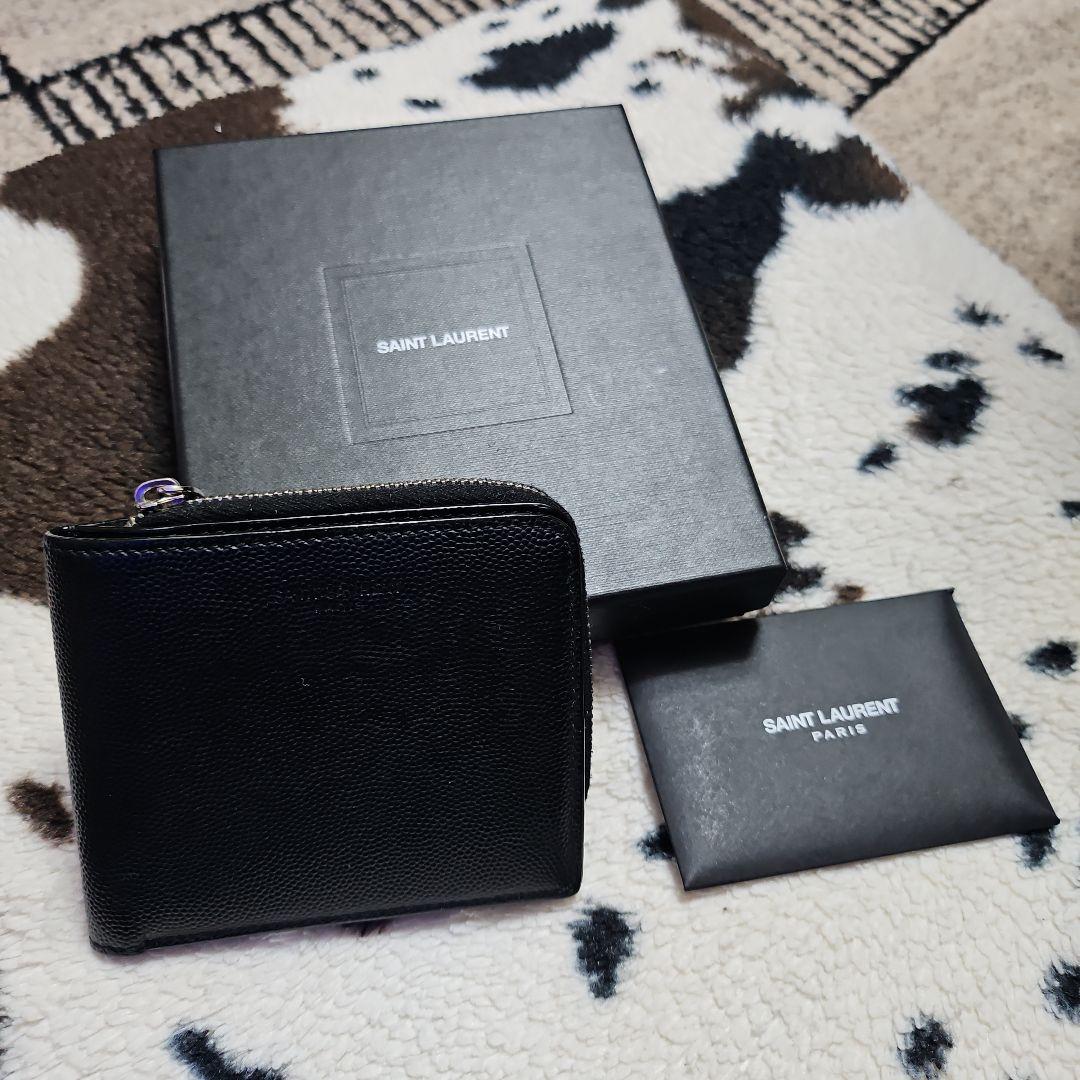 イ*ク様 SAINT LAURENT 二つ折りコンパクトウォレット