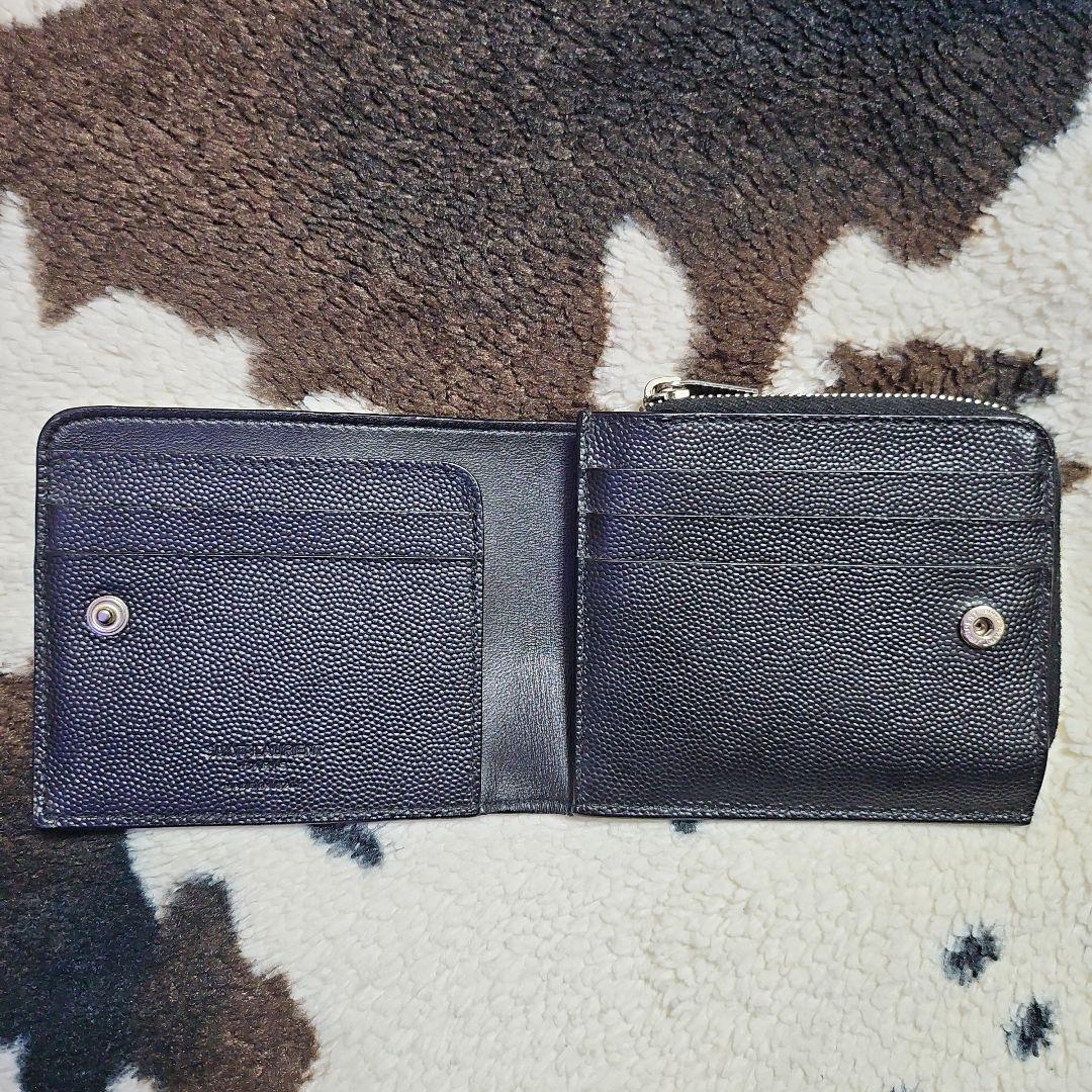 イ*ク様 SAINT LAURENT 二つ折りコンパクトウォレット