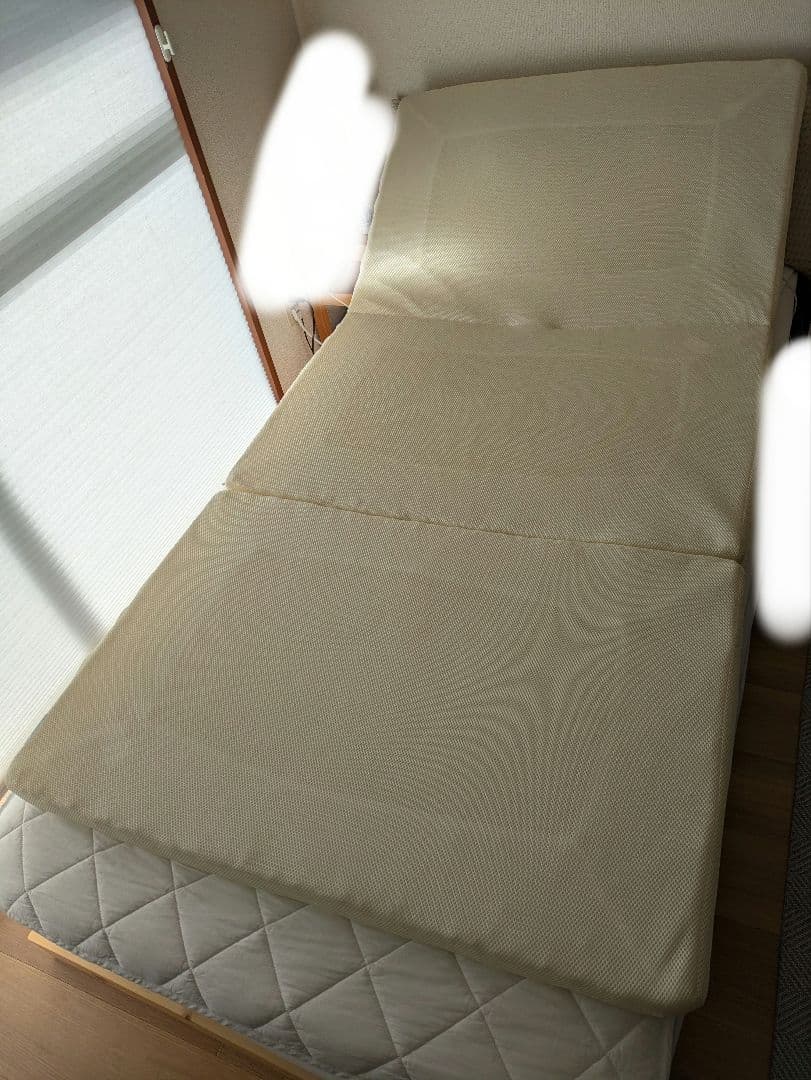 アイリスオーヤマ エアリーマットレス シングル 収納ケース付き