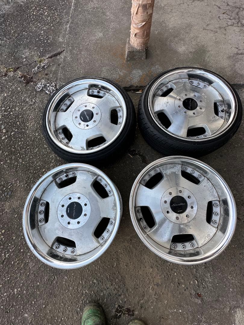 ワーク ユーロライン 15インチ 7J +35 4h/5hマルチ PCD100