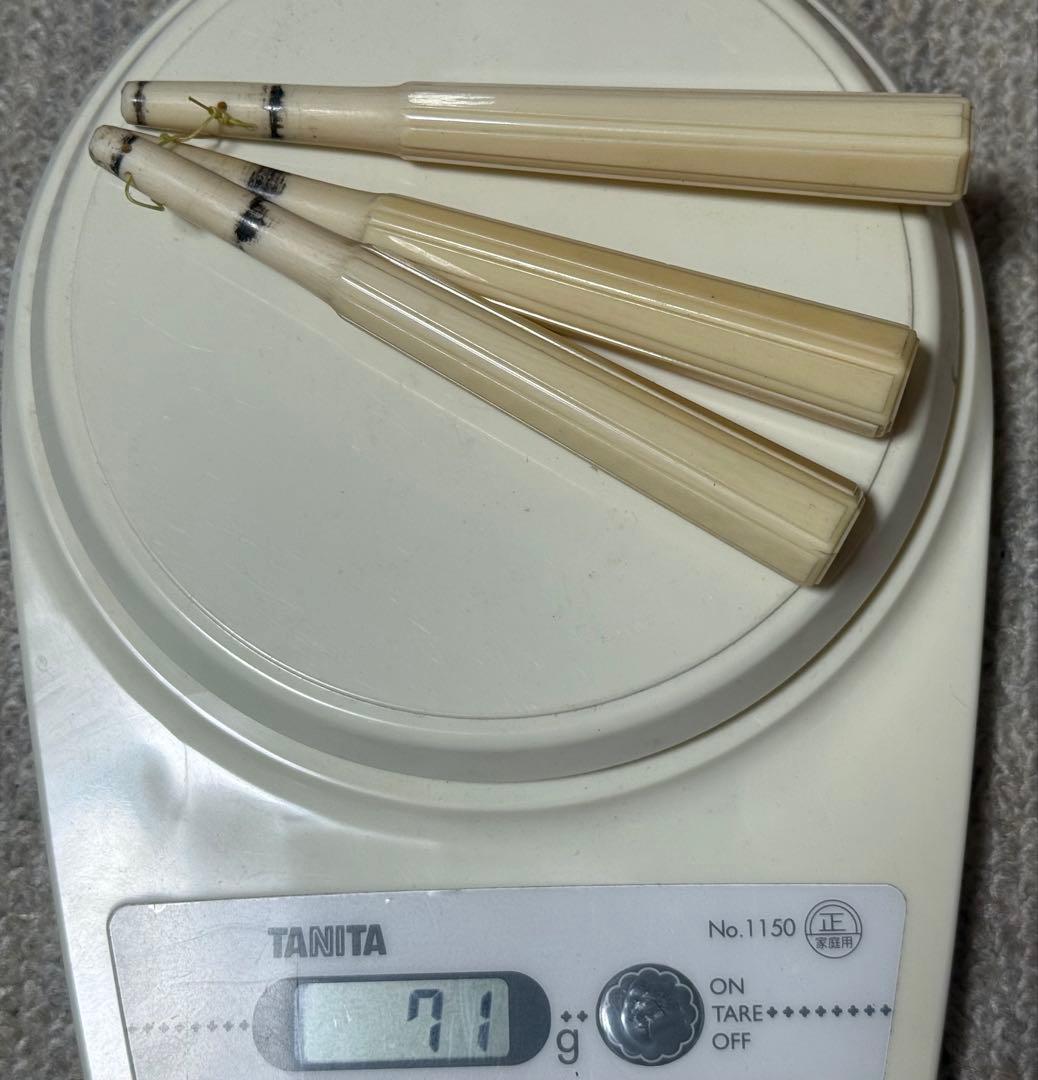 極上　糸巻3個　重さ約71g 三味線　和楽器　送料込み250927
