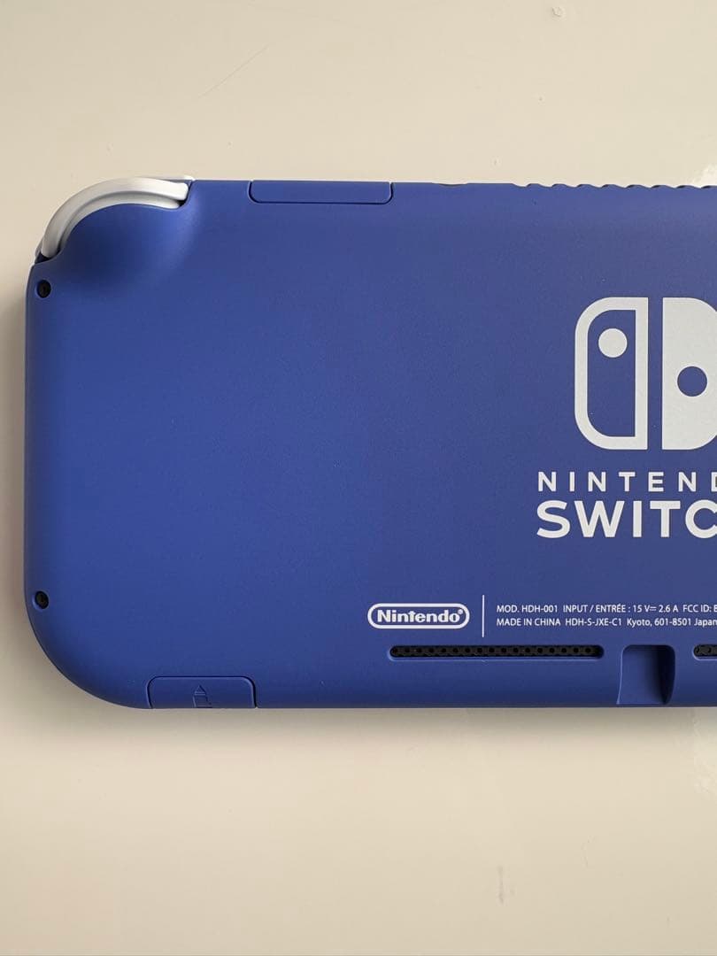 [美品]Nintendo Switch Lite 青 ケース付き