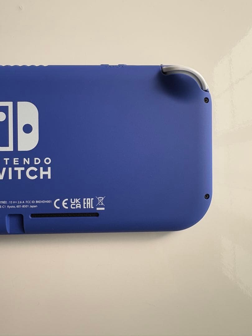 [美品]Nintendo Switch Lite 青 ケース付き