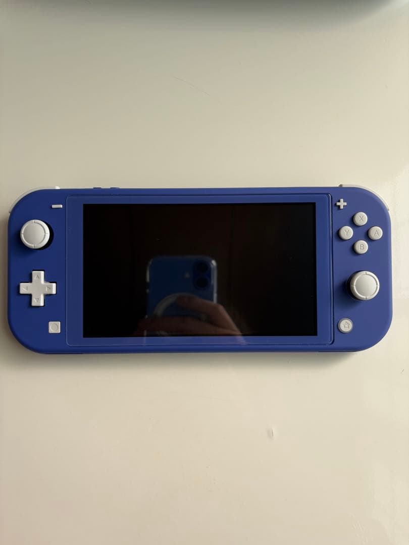 [美品]Nintendo Switch Lite 青 ケース付き