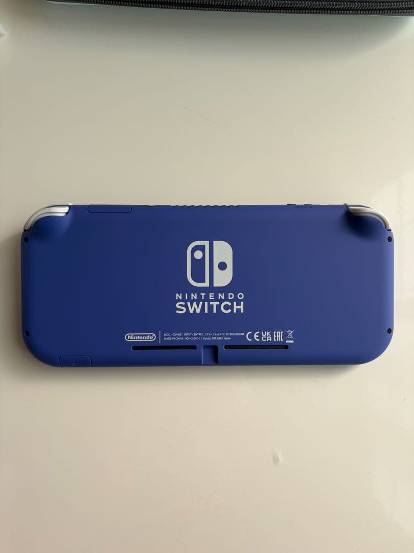 [美品]Nintendo Switch Lite 青 ケース付き