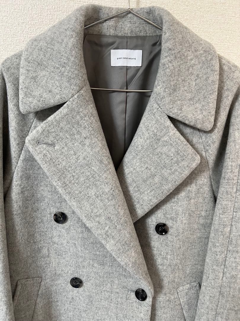 23AW グリーンレーベルリラクシング SPINTO ダブルテーラードコート